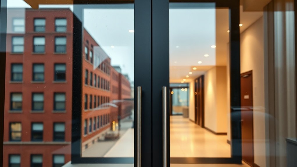 Glass Doors One Tree Hill